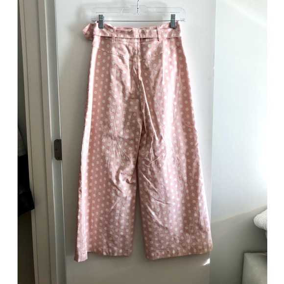 English Factory Pink Polka Dot Tie Top & Marching Trousers - Picture 15 of 16